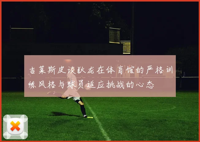 吉莱斯皮谈狄龙在体育馆的严格训练风格与球员适应挑战的心态