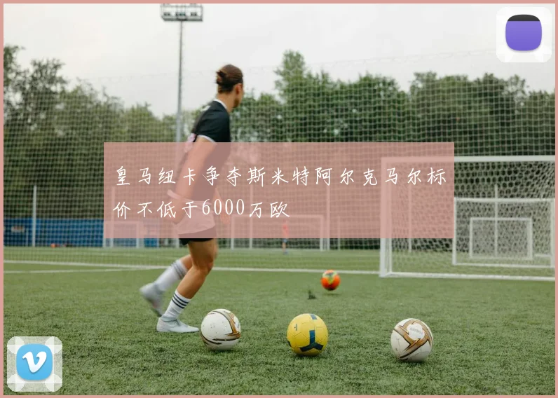 皇马纽卡争夺斯米特阿尔克马尔标价不低于6000万欧